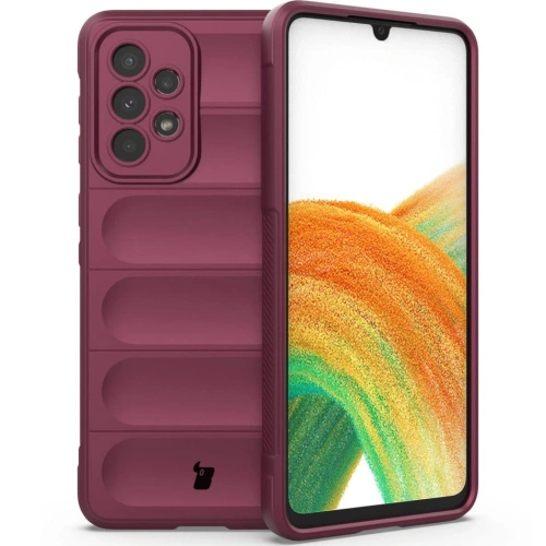 Pancerne etui Bizon Case Tur do Samsung Galaxy A33 5G ciemnofioletowe