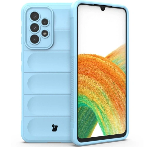 Pancerne etui Bizon Case Tur do Samsung Galaxy A33 5G jasnoniebieskie