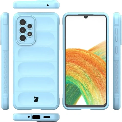 Pancerne etui Bizon Case Tur do Samsung Galaxy A33 5G jasnoniebieskie