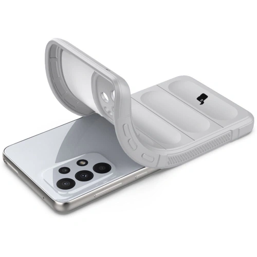 Pancerne etui Bizon Case Tur do Samsung Galaxy A33 5G jasnoszare