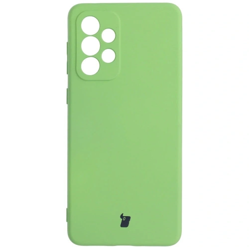Etui Bizon Case Silicone do Samsung Galaxy A33 5G jasnozielone