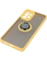 Hurtownia GSM - Bizon Case Hybrid Ring Samsung Galaxy A33 5G rauchig mit einem gelben Rahmen - BIZ7414 - {ean13} - Hurt