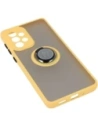 Hurtownia GSM - Bizon Case Hybrid Ring Samsung Galaxy A33 5G rauchig mit einem gelben Rahmen - BIZ7414 - {ean13} - Hurt