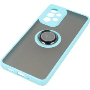 Hurtownia GSM - Bizon Case Hybrid Ring Samsung Galaxy A33 5G rauchig mit einem hellblauen Rahmen - BIZ7415 - {ean13} - Hurt