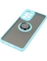 Wholesale Bizon Case Hybrid Ring Samsung Galaxy A33 5G smoky with a light blue frame - BIZ7415 - {ean13} - Hurt