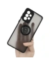 Hurtownia GSM - Etui z uchwytem na palec Bizon Case Hybrid Ring do Samsung Galaxy A33 5G przydymione z czarną ramką - BIZ7417 - {ean13} - Hurt