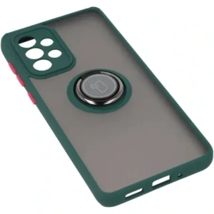 Hurtownia GSM - Bizon Case Hybrid Ring Samsung Galaxy A33 5G rauchig mit einem dunkelgrünen Rahmen - BIZ7418 - {ean13} - Hurt