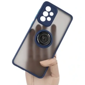 Hurtownia GSM - Bizon Case Hybrid Ring Samsung Galaxy A33 5G rauchig mit einem navyblauen Rahmen - BIZ7419 - {ean13} - Hurt
