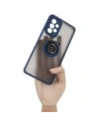 Hurtownia GSM - Bizon Case Hybrid Ring Samsung Galaxy A33 5G rauchig mit einem navyblauen Rahmen - BIZ7419 - {ean13} - Hurt