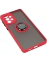 Hurtownia GSM - Bizon Case Hybrid Ring Samsung Galaxy A33 5G rauchig mit einem roten Rahmen - BIZ7420 - {ean13} - Hurt