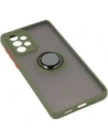Hurtownia GSM - Bizon Case Hybrid Ring Samsung Galaxy A33 5G rauchig mit einem grünen Rahmen - BIZ7423 - {ean13} - Hurt