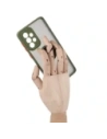 Hurtownia GSM - Bizon Case Hybrid Ring Samsung Galaxy A33 5G rauchig mit einem grünen Rahmen - BIZ7423 - {ean13} - Hurt