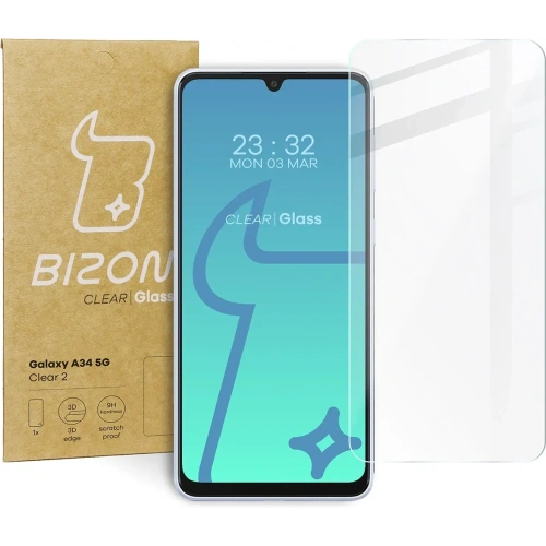 Szkło hartowane Bizon Glass Clear 2 do Samsung Galaxy A34 5G