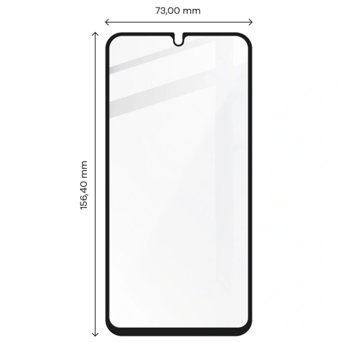2x Szkło na ekran + szkło na aparat BIZON Edge 2 do Samsung Galaxy A34 5G