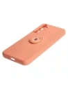 Hurtownia GSM - Etui Bizon Case Silicone Ring Sq do Samsung Galaxy A34 5G pomarańczowe - BIZ7425 - {ean13} - Hurt