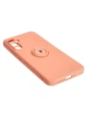 Hurtownia GSM - Etui Bizon Case Silicone Ring Sq do Samsung Galaxy A34 5G pomarańczowe - BIZ7425 - {ean13} - Hurt
