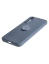 Hurtownia GSM - Etui Bizon Case Silicone Ring Sq do Samsung Galaxy A34 5G szare - BIZ7426 - {ean13} - Hurt