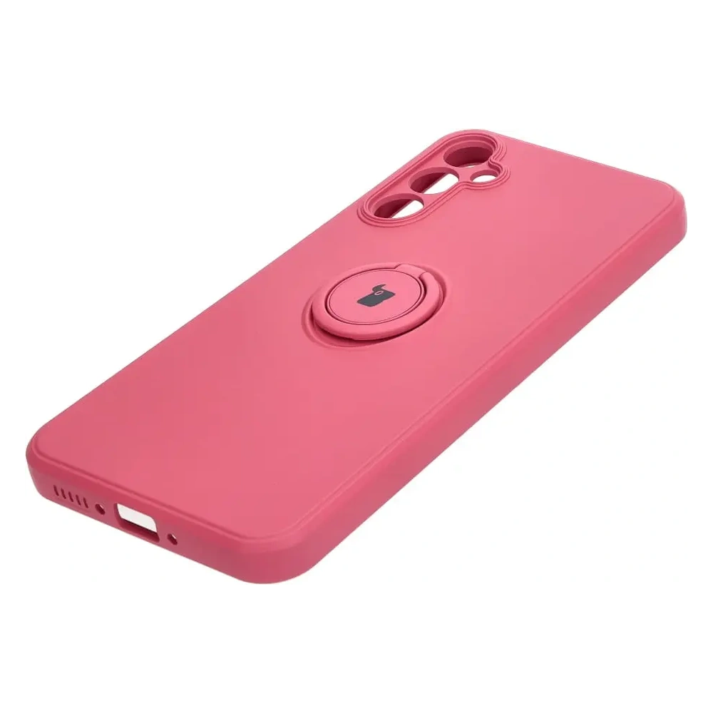 Hurtownia GSM - Bizon Case Silicone Ring Sq do Samsung Galaxy A34 5G roz murdar - BIZ7427 - {ean13} - Hurt