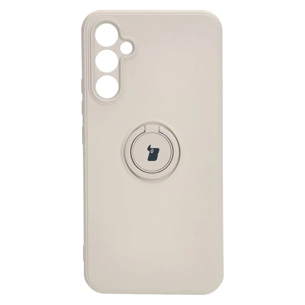 Hurtownia GSM - Bizon Case Silicone Ring Sq pentru Samsung Galaxy A34 5G bej - BIZ7428 - {ean13} - Hurt