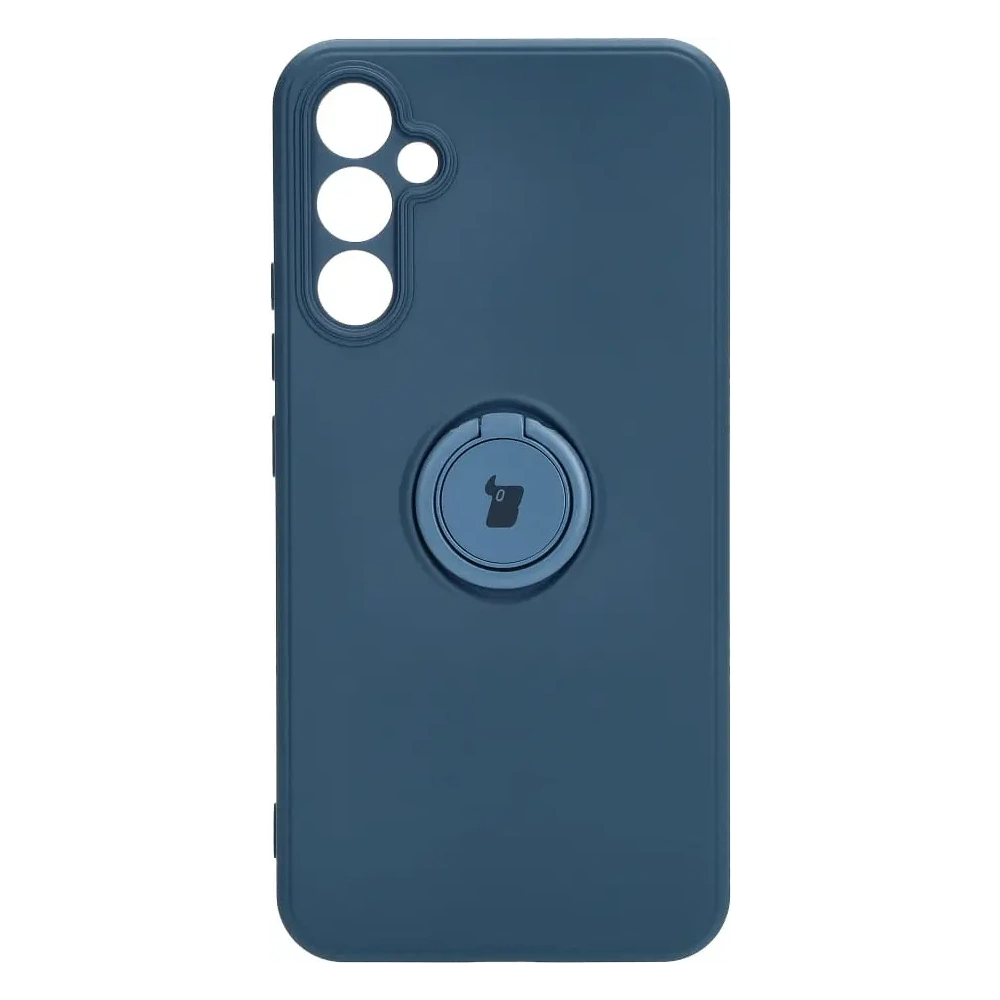 Hurtownia GSM - Etui Bizon Case Silicone Ring Sq do Samsung Galaxy A34 5G granatowe - BIZ7429 - {ean13} - Hurt