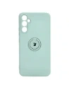 Bizon Case Silikonring Sq für Samsung Galaxy A34 5G türkis