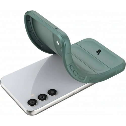 Pancerne etui Bizon Case Tur do Samsung Galaxy A34 5G ciemnozielone