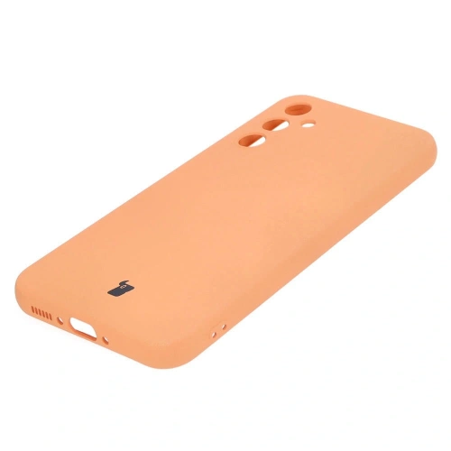Etui Bizon Case Silicone do Samsung Galaxy A34 5G pomarańczowe