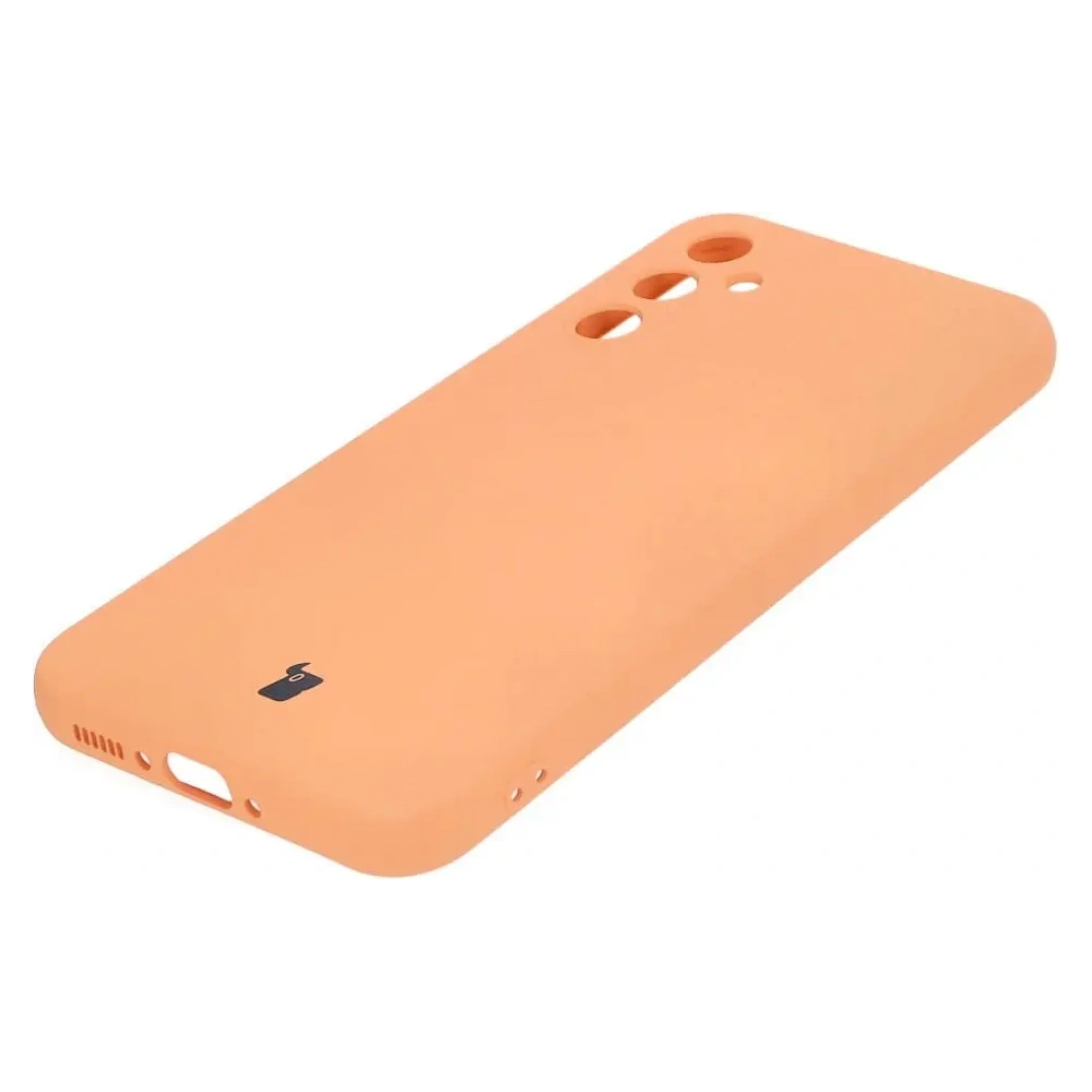 Hurtownia GSM - Etui Bizon Case Silicone do Samsung Galaxy A34 5G pomarańczowe - BIZ7436 - {ean13} - Hurt