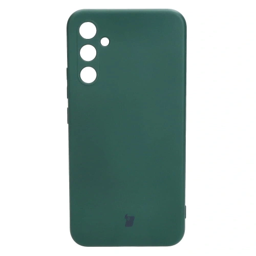 Etui Bizon Case Silicone do Samsung Galaxy A34 5G ciemnozielone