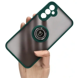 Hurtownia GSM - Bizon Case Hybrid Ring Samsung Galaxy A34 5G füstös sötétzöld kerettel - BIZ7441 - {ean13} - Hurt