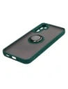 Hurtownia GSM - Etui z uchwytem na palec Bizon Case Hybrid Ring do Samsung Galaxy A34 5G przydymione z ciemnozieloną ramką - BIZ7441 - {ean13} - Hurt