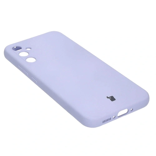 Etui Bizon Case Silicone do Samsung Galaxy A34 5G jasnofioletowe