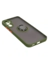 Hurtownia GSM - Bizon Case Hybrid Ring Samsung Galaxy A34 5G fumuriu cu un cadru verde - BIZ1056 - {ean13} - Hurt