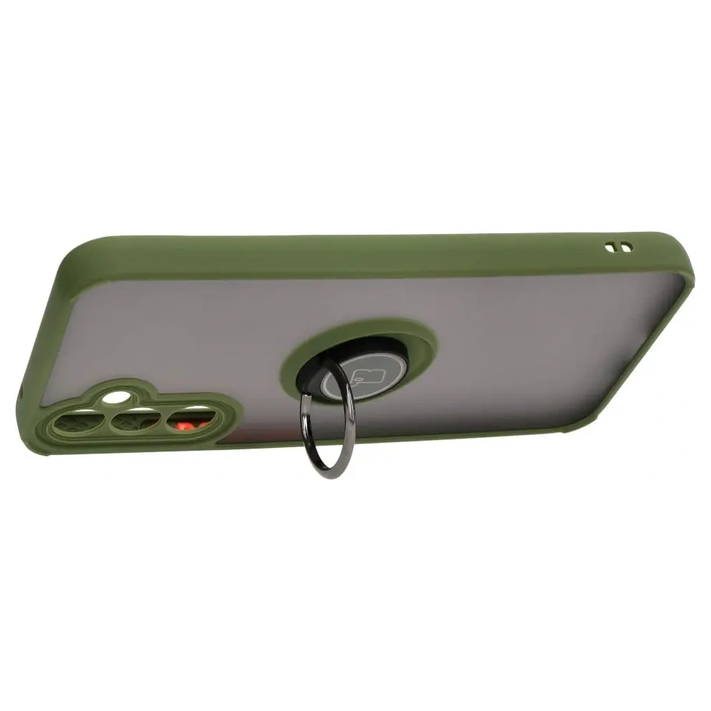 Hurtownia GSM - Bizon Case Hybrid Ring Samsung Galaxy A34 5G füstös zöld kerettel - BIZ1056 - {ean13} - Hurt