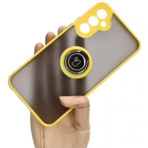Hurtownia GSM - Bizon Case Hybrid Ring Samsung Galaxy A34 5G füstös sárga kerettel - BIZ1057 - {ean13} - Hurt