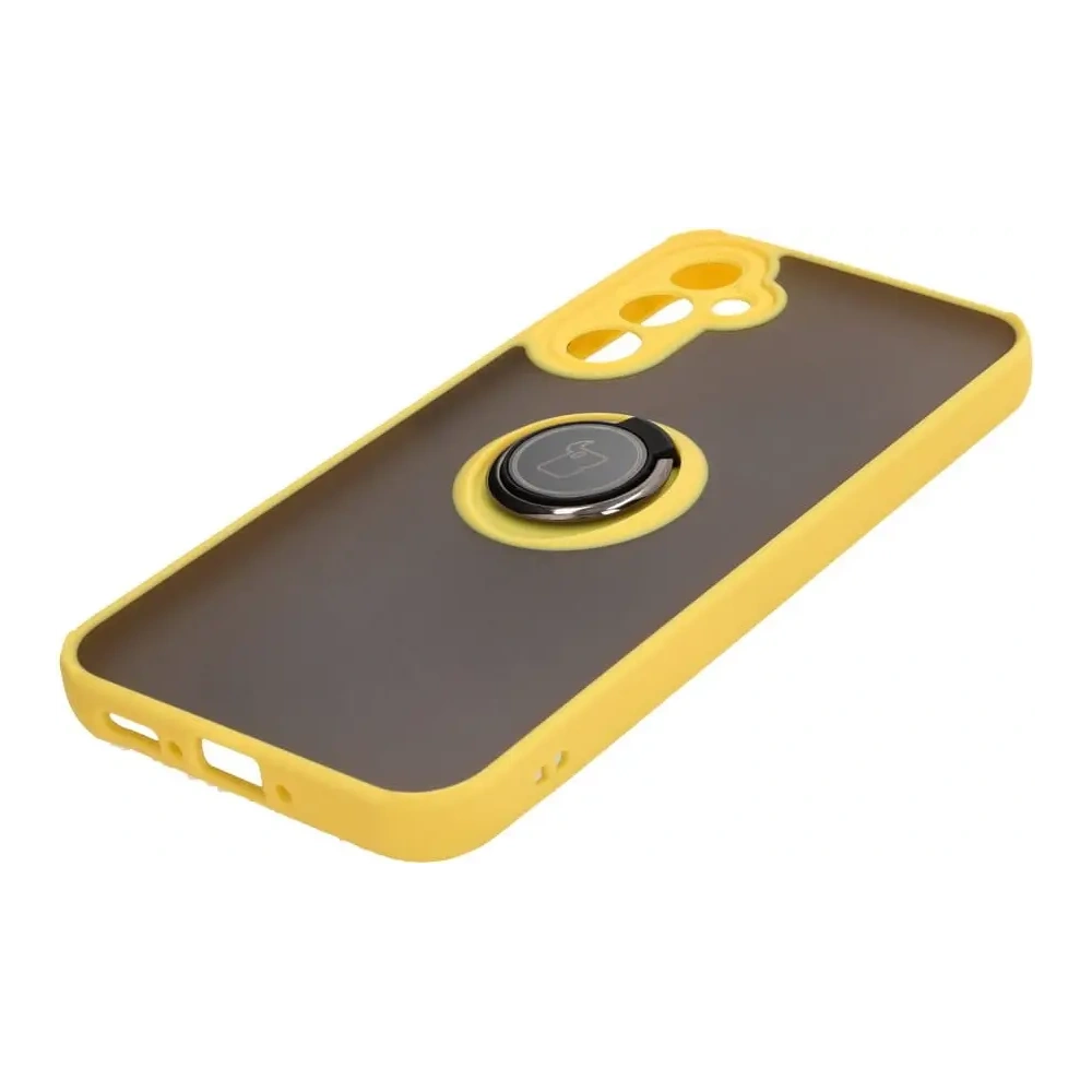 Hurtownia GSM - Bizon Case Hybrid Ring Samsung Galaxy A34 5G füstös sárga kerettel - BIZ1057 - {ean13} - Hurt
