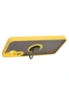 Wholesale Bizon Case Hybrid Ring Samsung Galaxy A34 5G smoky with a yellow frame - BIZ1057 - {ean13} - Hurt