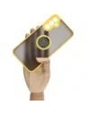 Hurtownia GSM - Bizon Case Hybrid Ring Samsung Galaxy A34 5G füstös sárga kerettel - BIZ1057 - {ean13} - Hurt