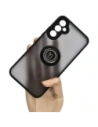 Bizon Case Hybrid Ring Samsung Galaxy A34 5G füstös fekete kerettel