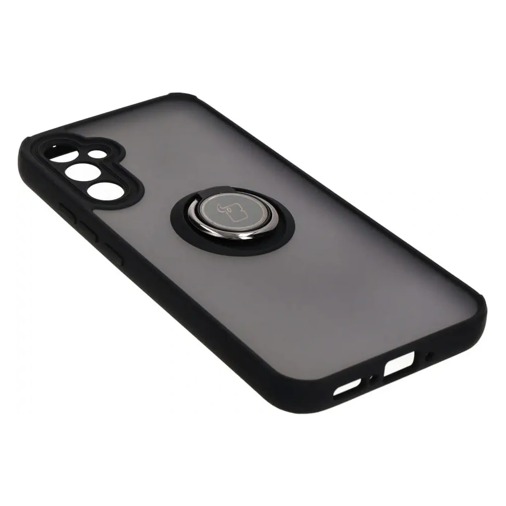 Hurtownia GSM - Bizon Case Hybrid Ring Samsung Galaxy A34 5G füstös fekete kerettel - BIZ1058 - {ean13} - Hurt