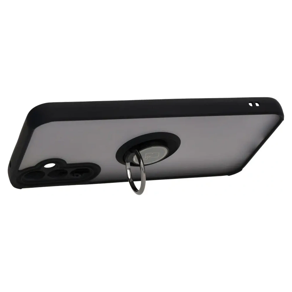 Wholesale Bizon Case Hybrid Ring Samsung Galaxy A34 5G smoky with a black frame - BIZ1058 - {ean13} - Hurt