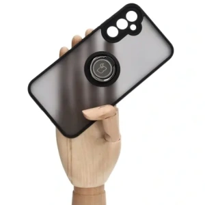 Hurtownia GSM - Bizon Case Hybrid Ring Samsung Galaxy A34 5G füstös fekete kerettel - BIZ1058 - {ean13} - Hurt