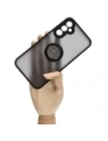 Hurtownia GSM - Bizon Case Hybrid Ring Samsung Galaxy A34 5G füstös fekete kerettel - BIZ1058 - {ean13} - Hurt