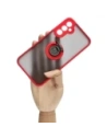 Wholesale Bizon Case Hybrid Ring Samsung Galaxy A34 5G smoky with a red frame - BIZ1059 - {ean13} - Hurt
