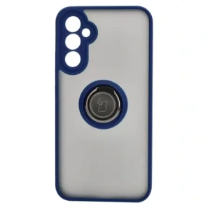 Hurtownia GSM - Bizon Case Hybrid Ring Samsung Galaxy A34 5G füstös színben, tengerészkék kerettel - BIZ1060 - {ean13} - Hurt