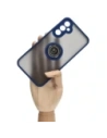 Hurtownia GSM - Bizon Case Hybrid Ring Samsung Galaxy A34 5G füstös színben, tengerészkék kerettel - BIZ1060 - {ean13} - Hurt