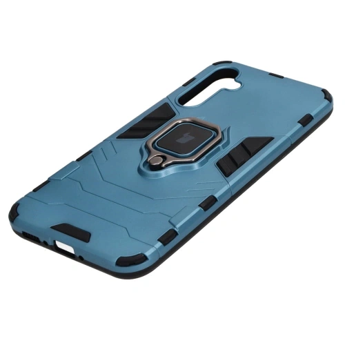 Etui Bizon Case Armor Ring do Samsung Galaxy A34 5G niebieskie
