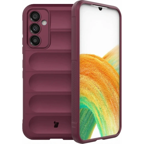 Pancerne etui Bizon Case Tur do Samsung Galaxy A34 5G ciemnofioletowe