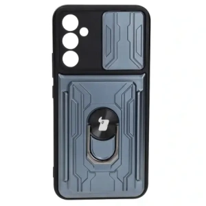 Hurtownia GSM - Bizon Case Camshield Kártyafoglalatos Gyűrű Samsung Galaxy A34 5G szürke - BIZ7447 - {ean13} - Hurt