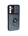 Hurtownia GSM - Bizon Case Camshield Kártyafoglalatos Gyűrű Samsung Galaxy A34 5G szürke - BIZ7447 - {ean13} - Hurt